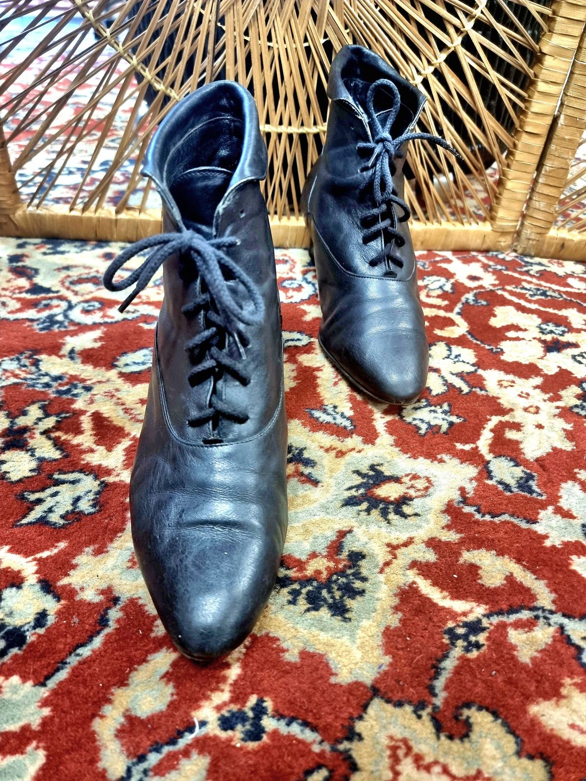Vintage 80s Ankle Boots