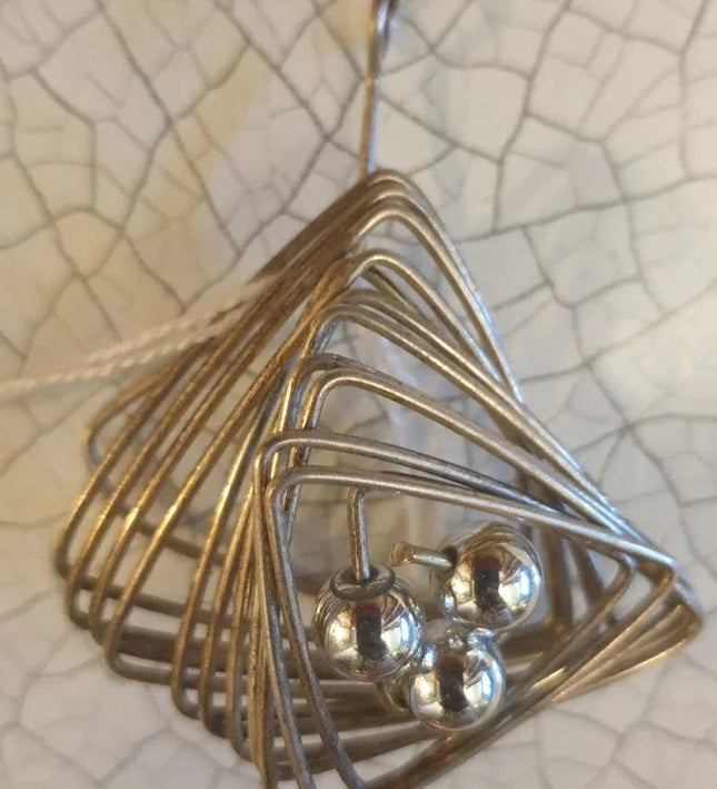 Vintage architectural 80´s Pendant - Yatva