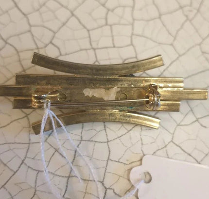 Vintage Art Deco design Brooch - Yatva
