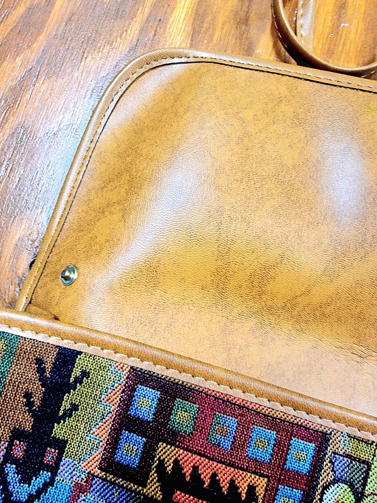 Vintage Aztec Shoulder & Clutch Bag
