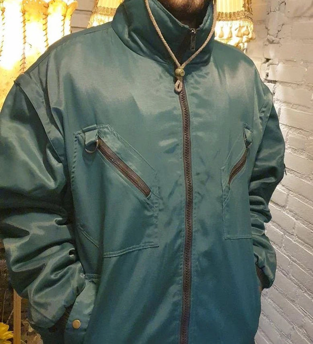 Vintage Beaver jackets with Removeable Sleeves - Yatva
