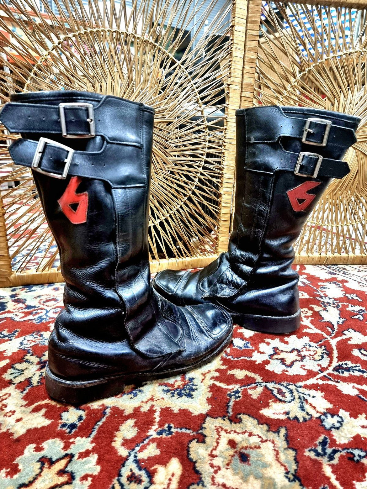 靴 vintage desel archive lether boots 27.5 vintage desel archive lether boots 27.5（Steel Boots by Diesel）