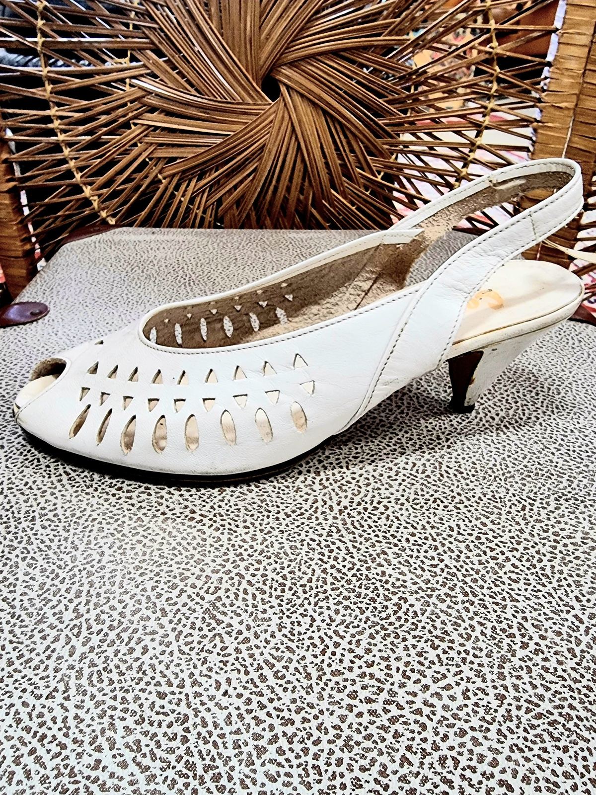 Vintage Cendry Slingback Shoes