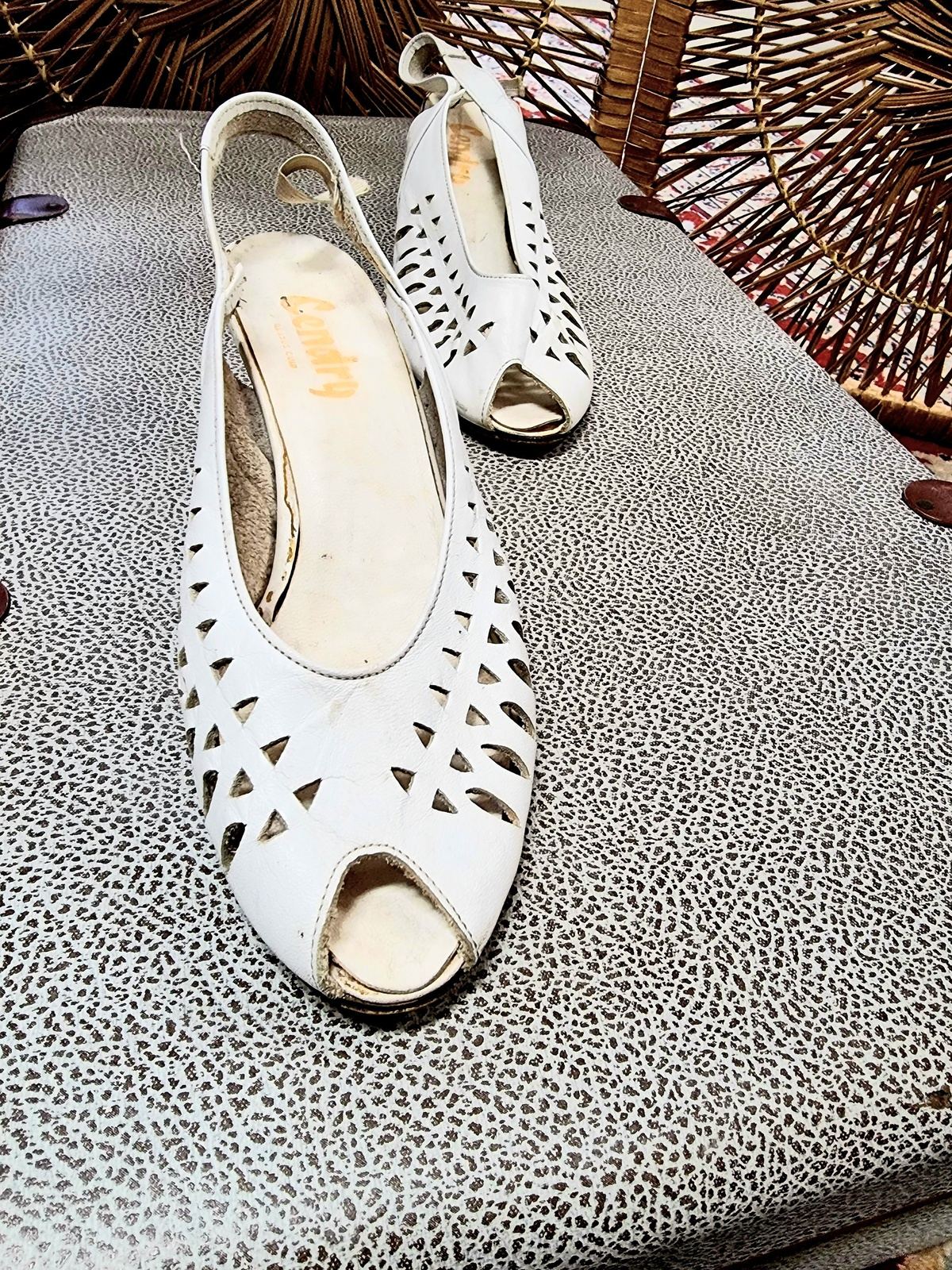 Vintage Cendry Slingback Shoes