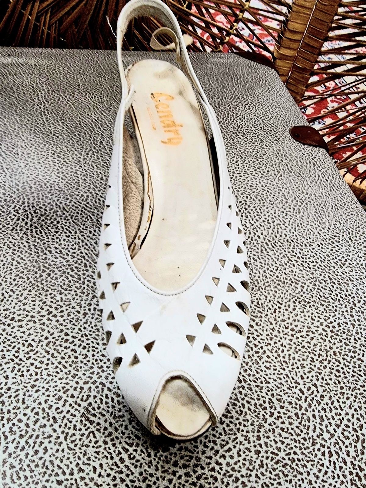 Vintage Cendry Slingback Shoes