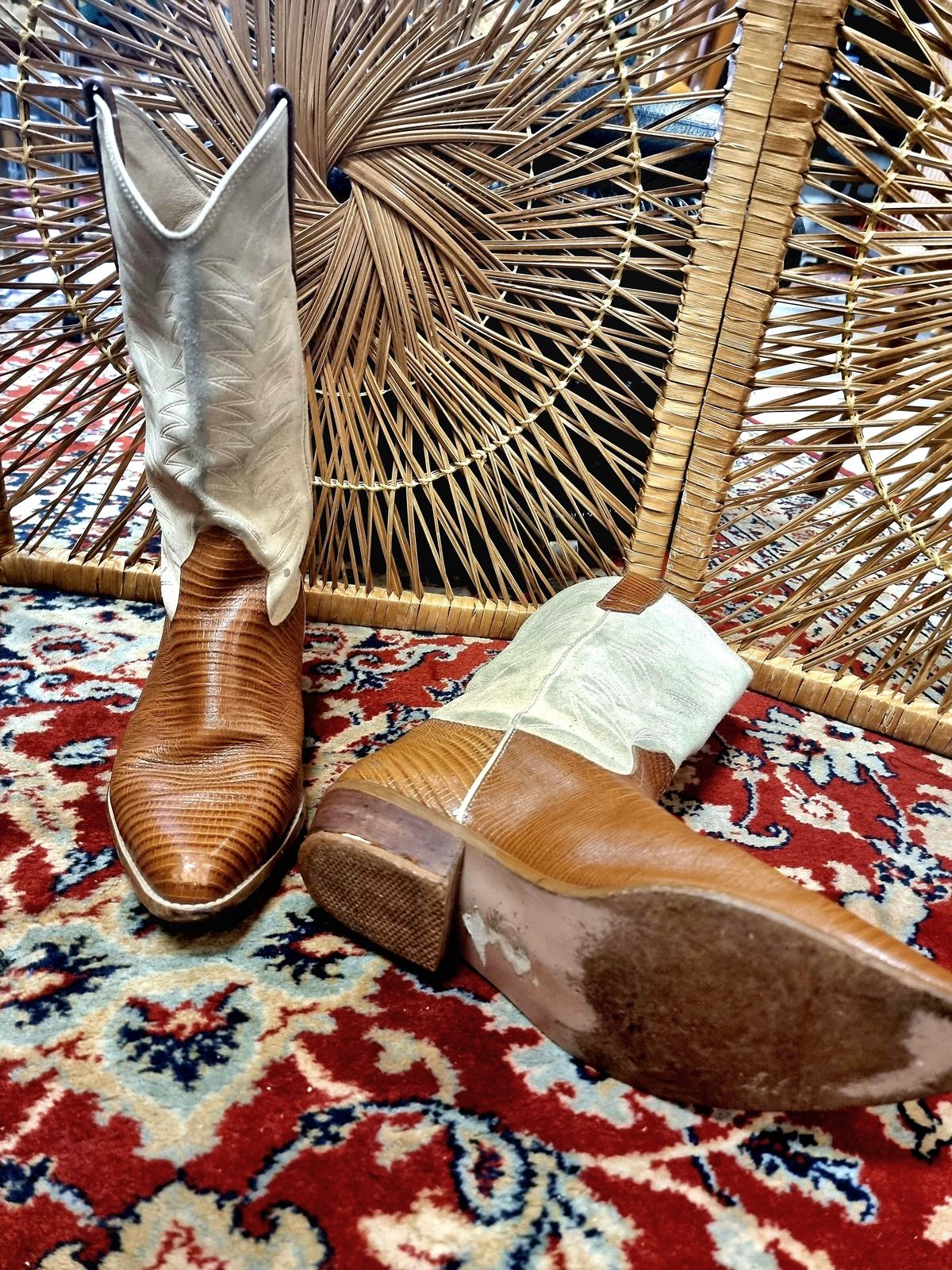Vintage 80's Cowboy Boots