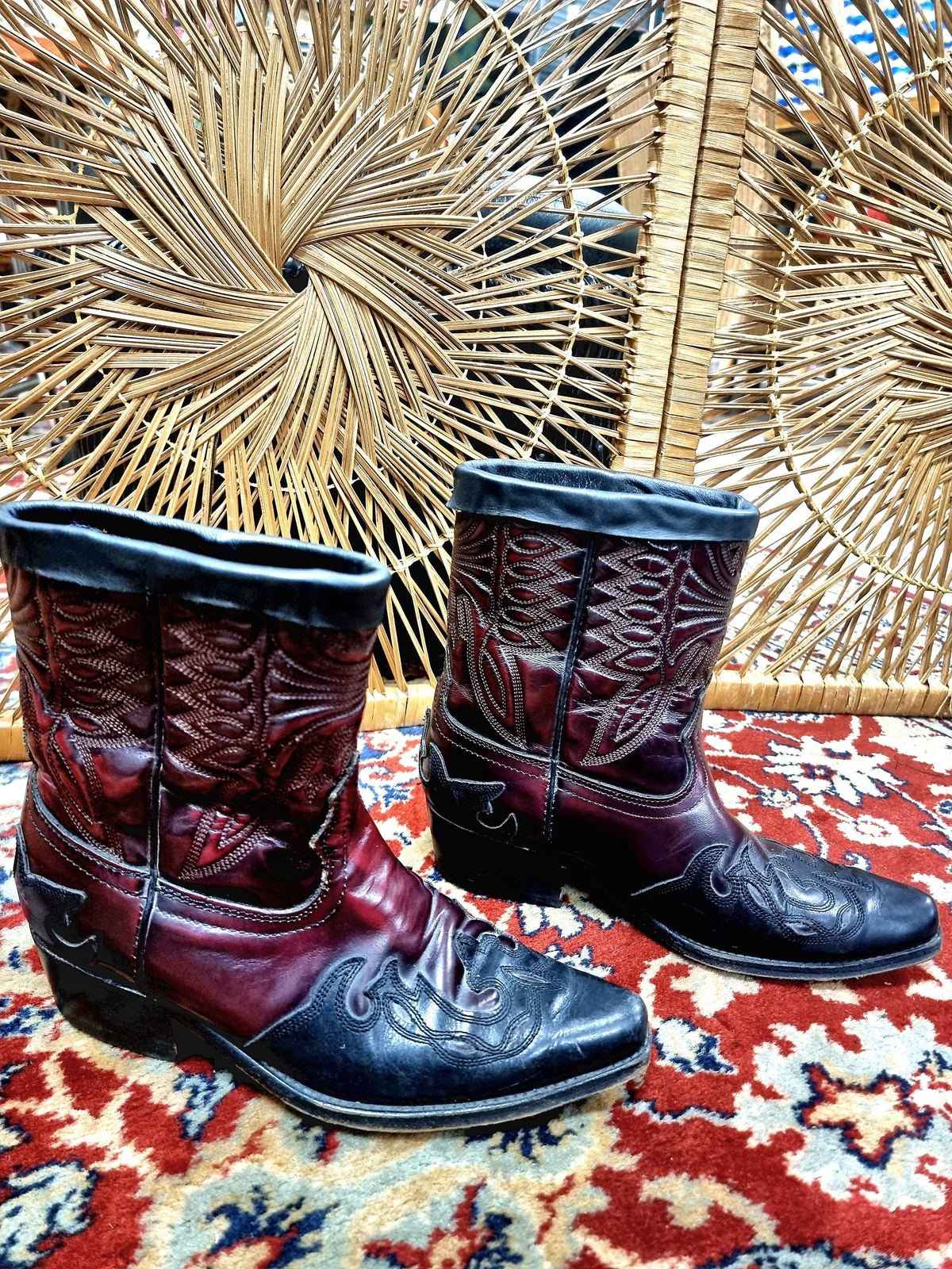 Vintage Customised Cowboy Boots