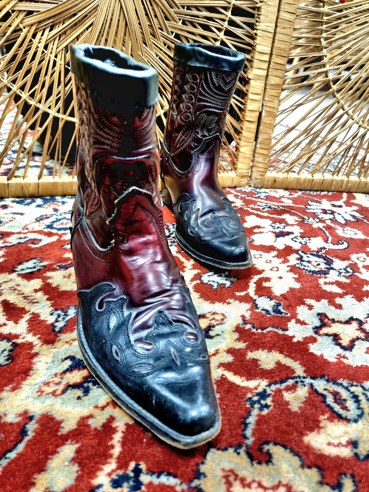 Vintage Customised Cowboy Boots