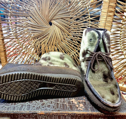 Vintage Davos Fake Fur Ankle boots - Yatva