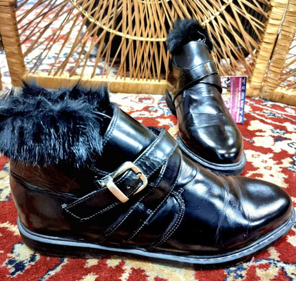 Vintage Deadstock Brand New 1980s Frenzy Ankle Boots - Yatva
