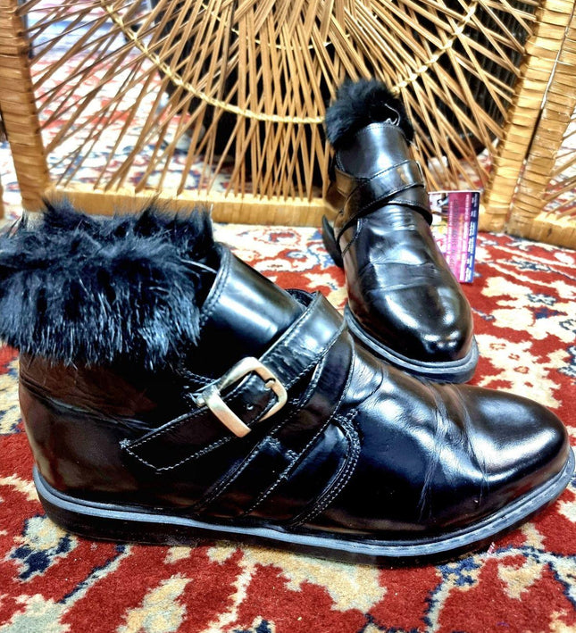 Vintage Deadstock Brand New 1980s Frenzy Ankle Boots - Yatva