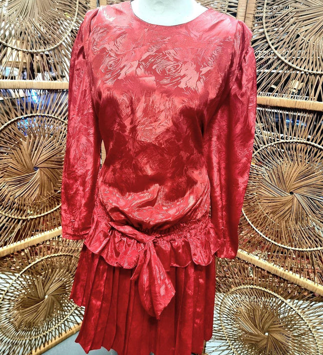 Vintage Drop Waist Dress - Yatva