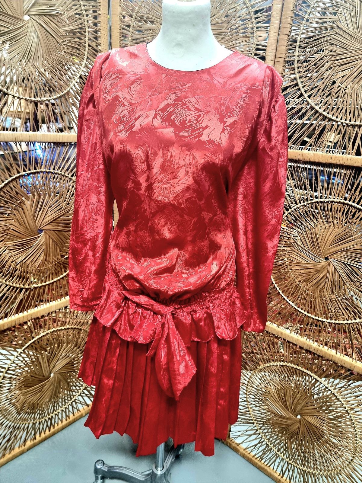 Vintage Drop Waist Dress