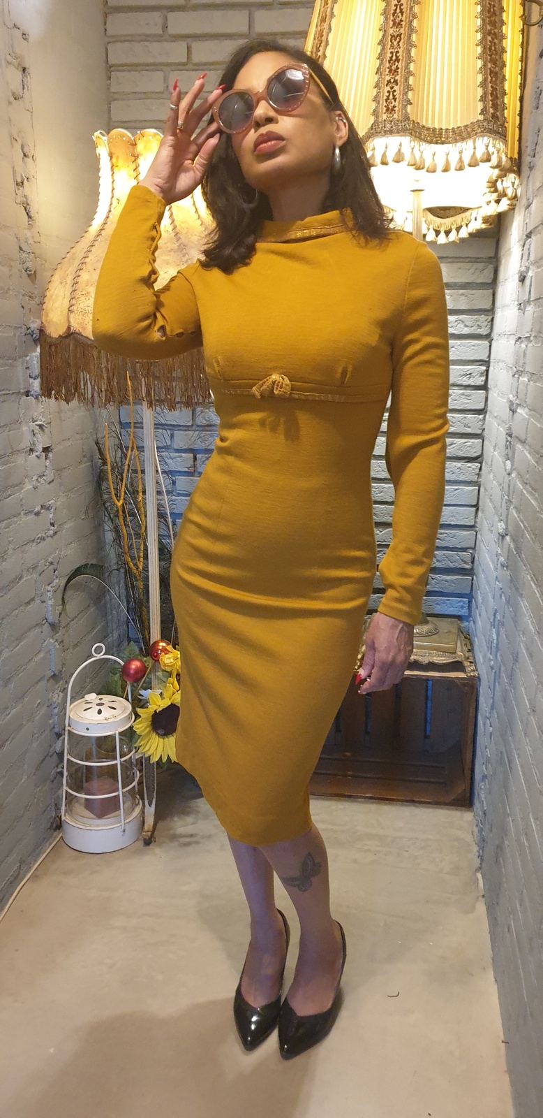 Vintage Elvi Couture Dress