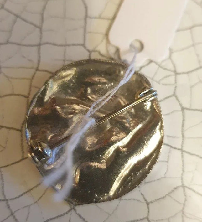 Vintage Face Brooch - Yatva