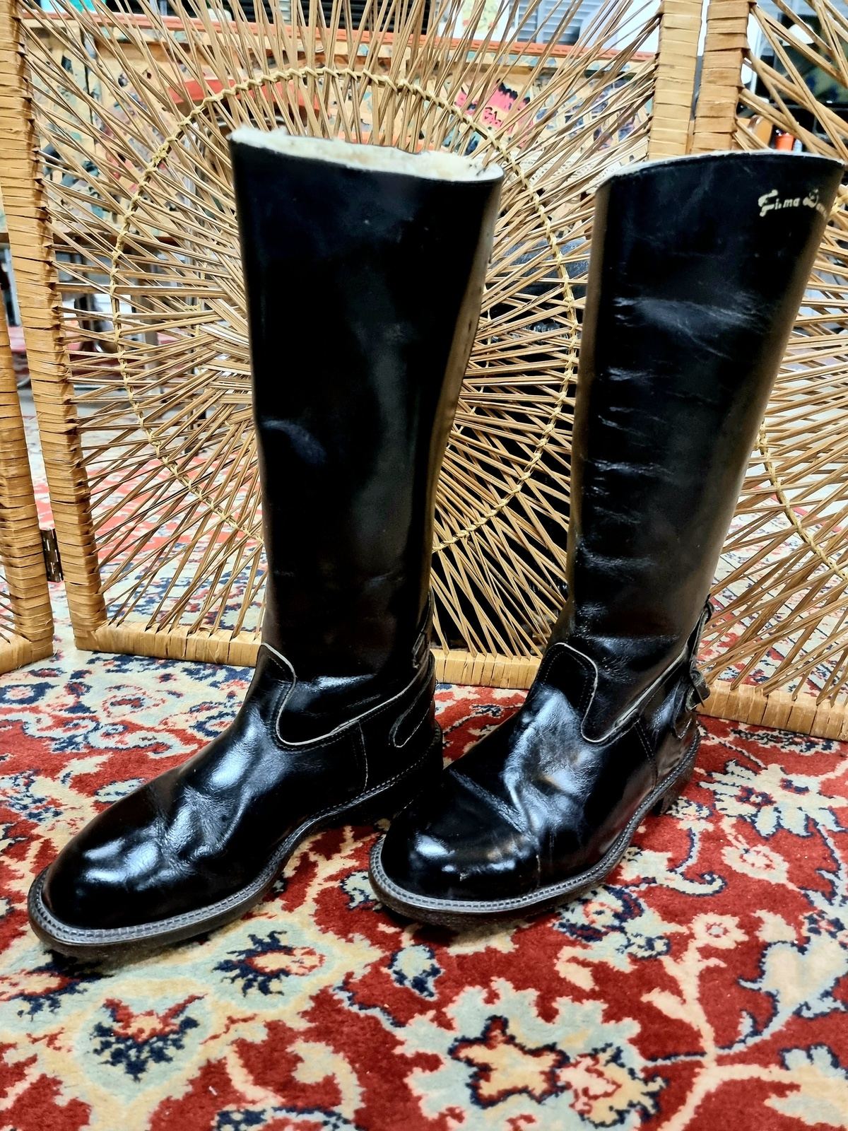Vintage Firma Damon Biker Boots