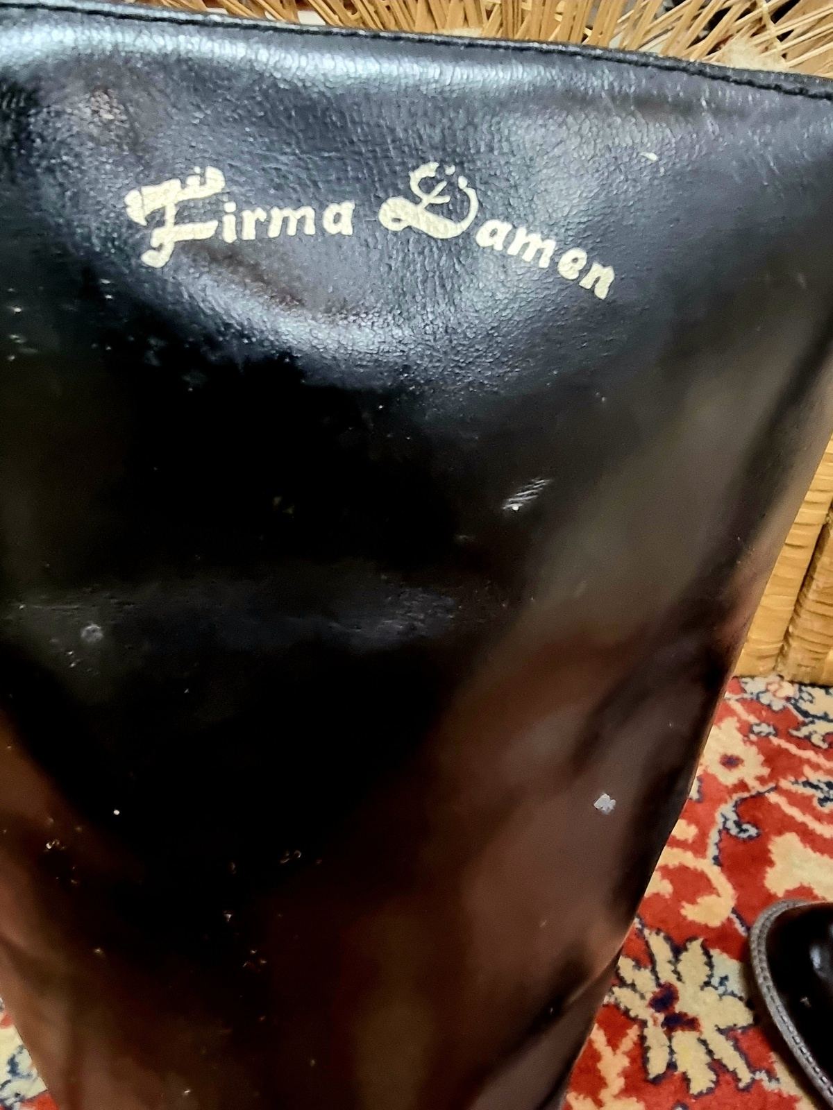 Vintage Firma Damon Biker Boots