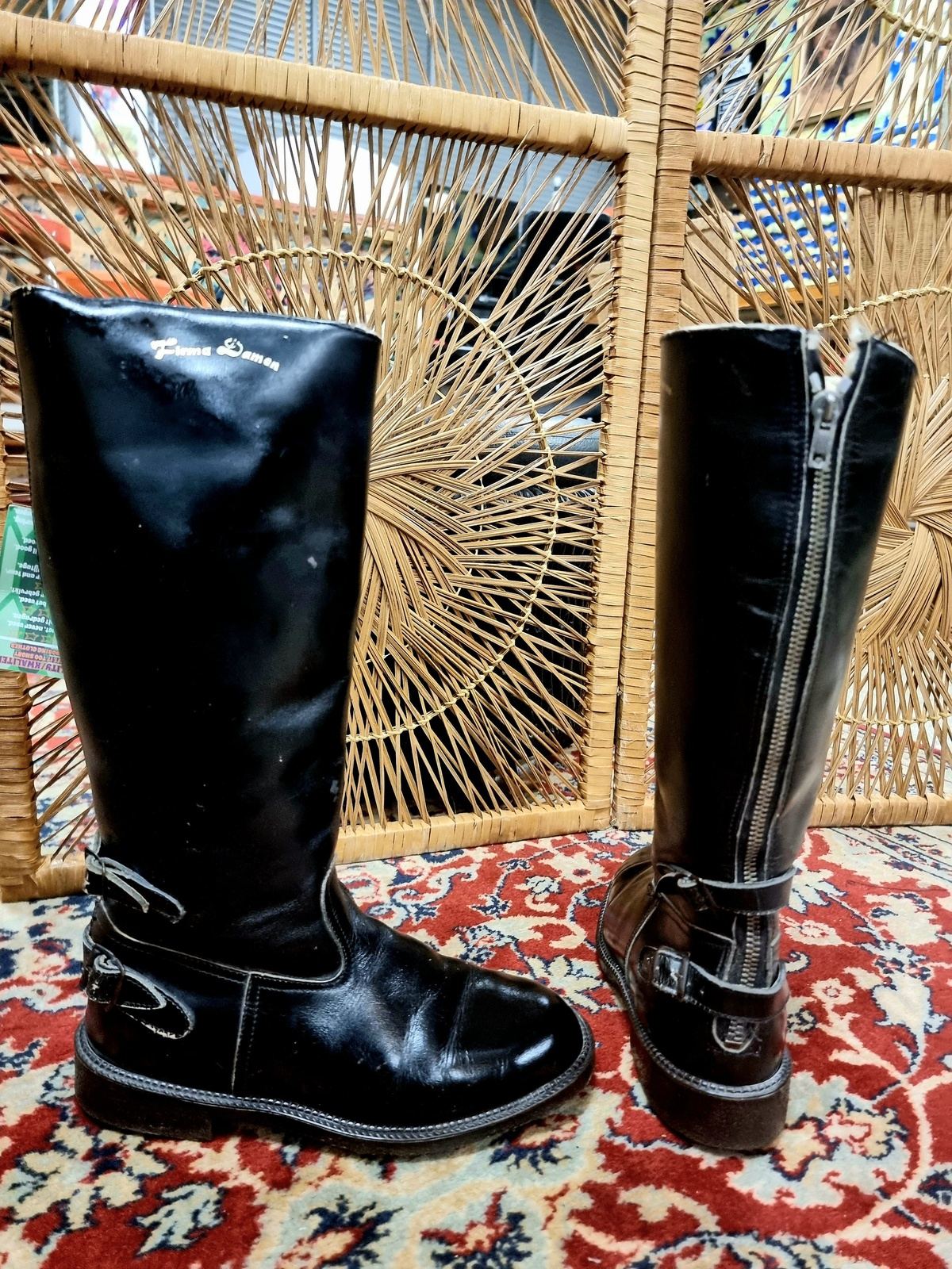 Vintage Firma Damon Biker Boots
