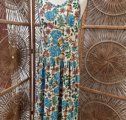 Vintage Floral Dress - Yatva