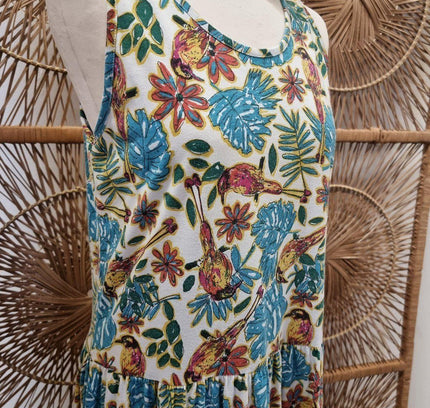 Vintage Floral Dress - Yatva