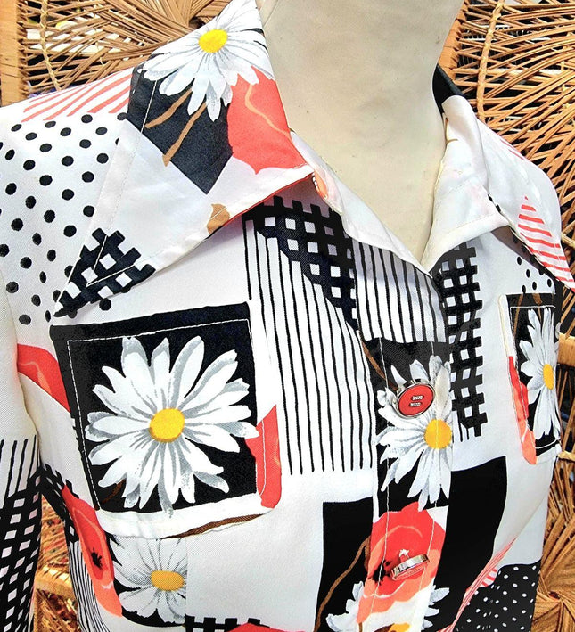 Vintage Floral Dress - Yatva
