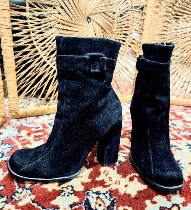 Vintage Gerarldo Di Pesante Ankle Boots - Yatva