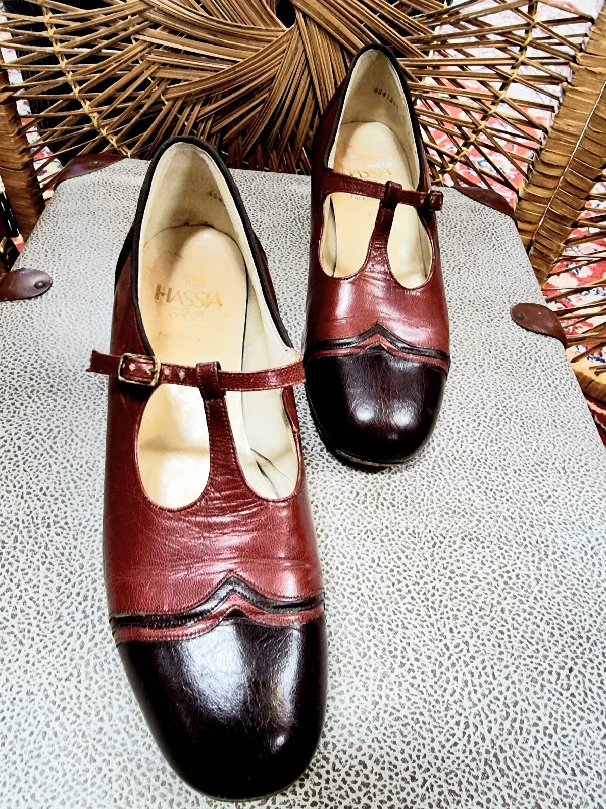 Vintage Hassia Sana Mary Jane Shoes