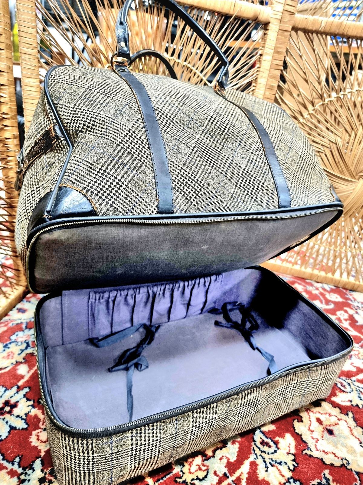 Vintage Holdall Weekend Bag