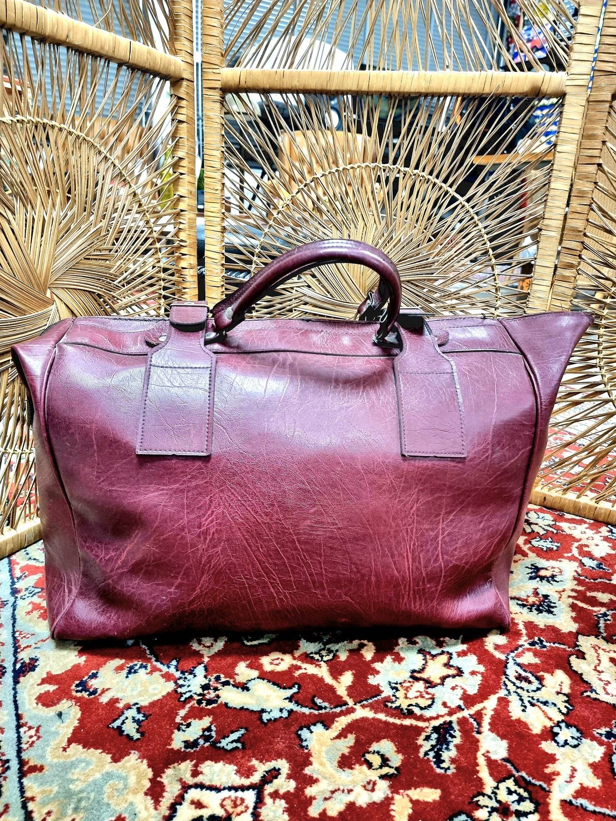 Vintage Holdall Weekend Bag