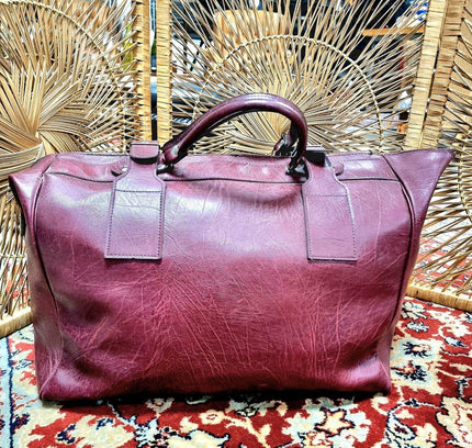 Vintage Holdall Weekend Bag - Yatva