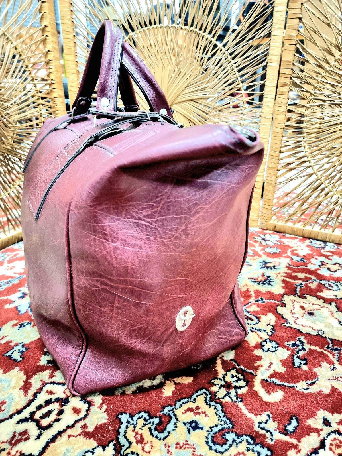 Vintage Holdall Weekend Bag