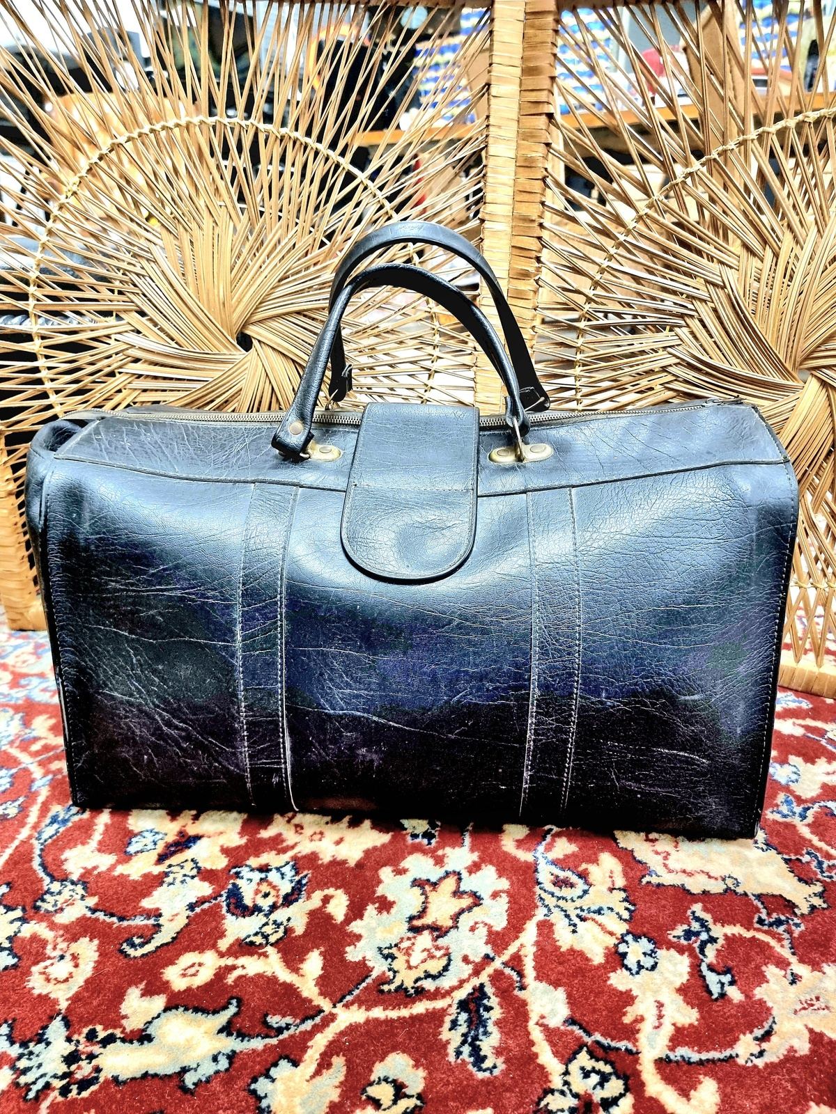 Vintage Holdall Weekend Bag