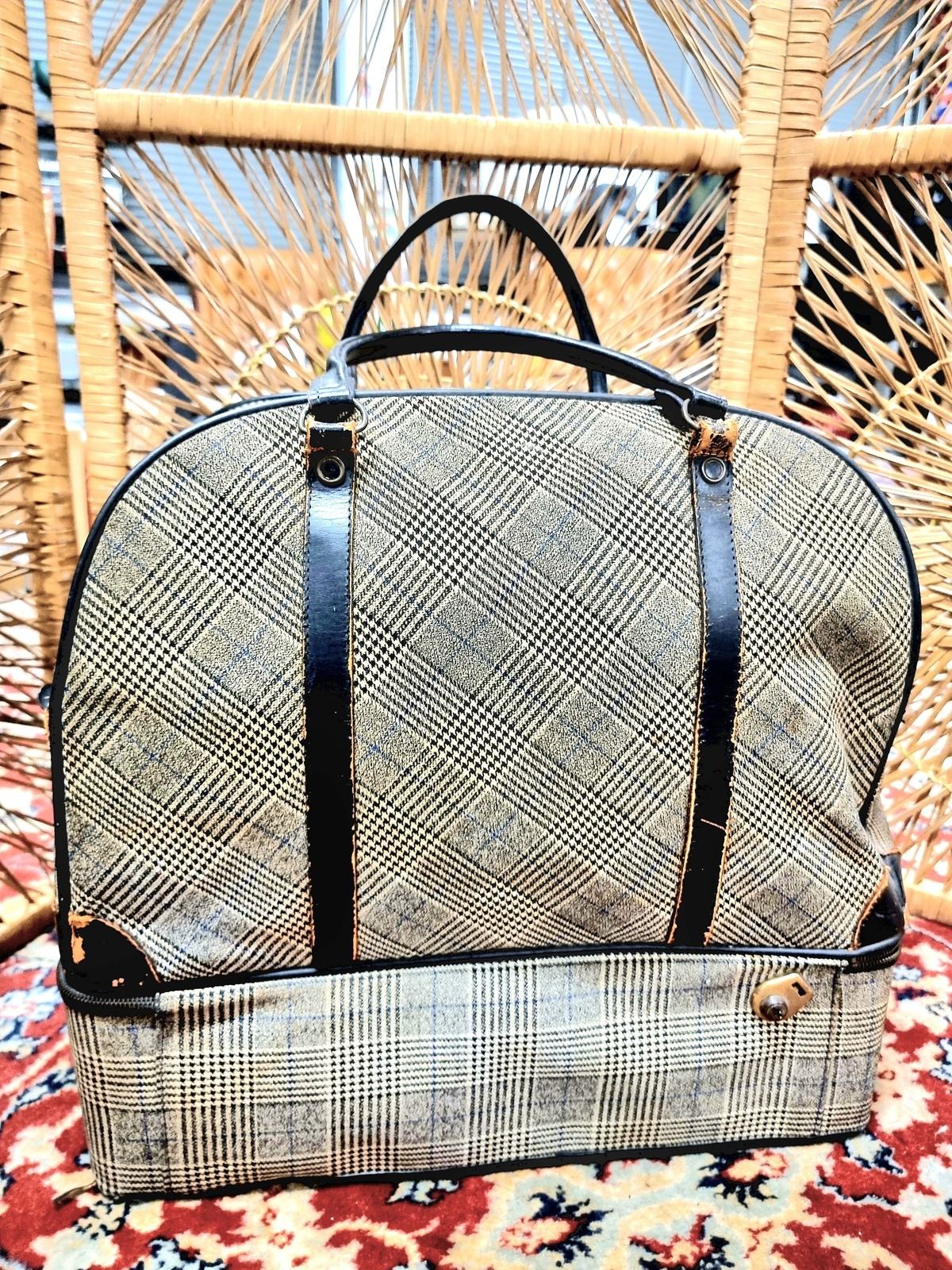 Vintage Holdall Weekend Bag