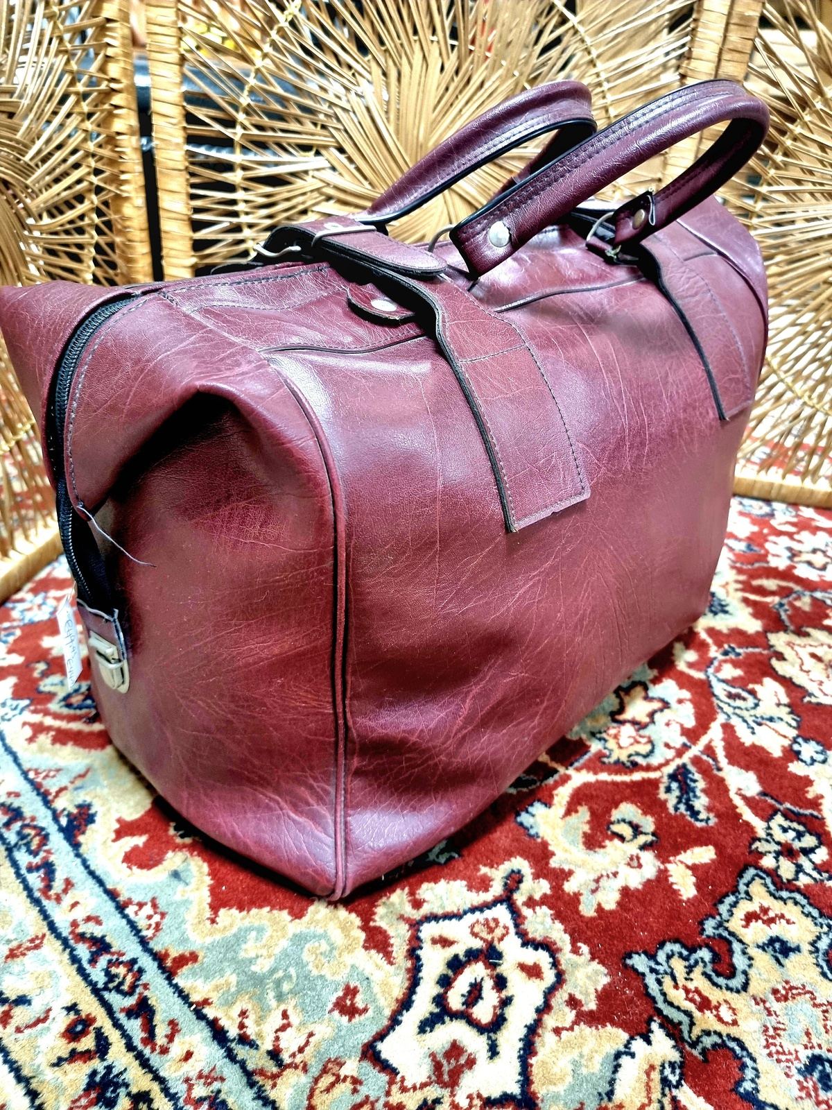 Vintage Holdall Weekend Bag