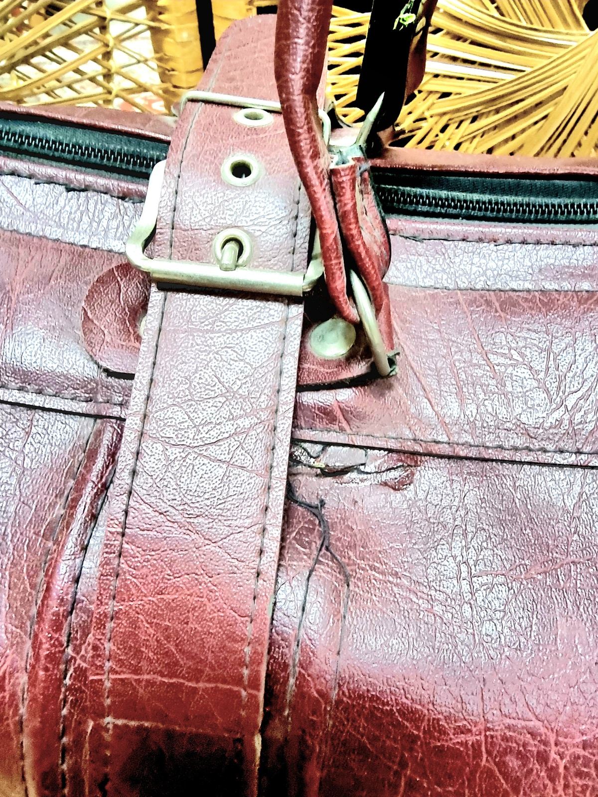 Vintage Holdall Weekend Bag