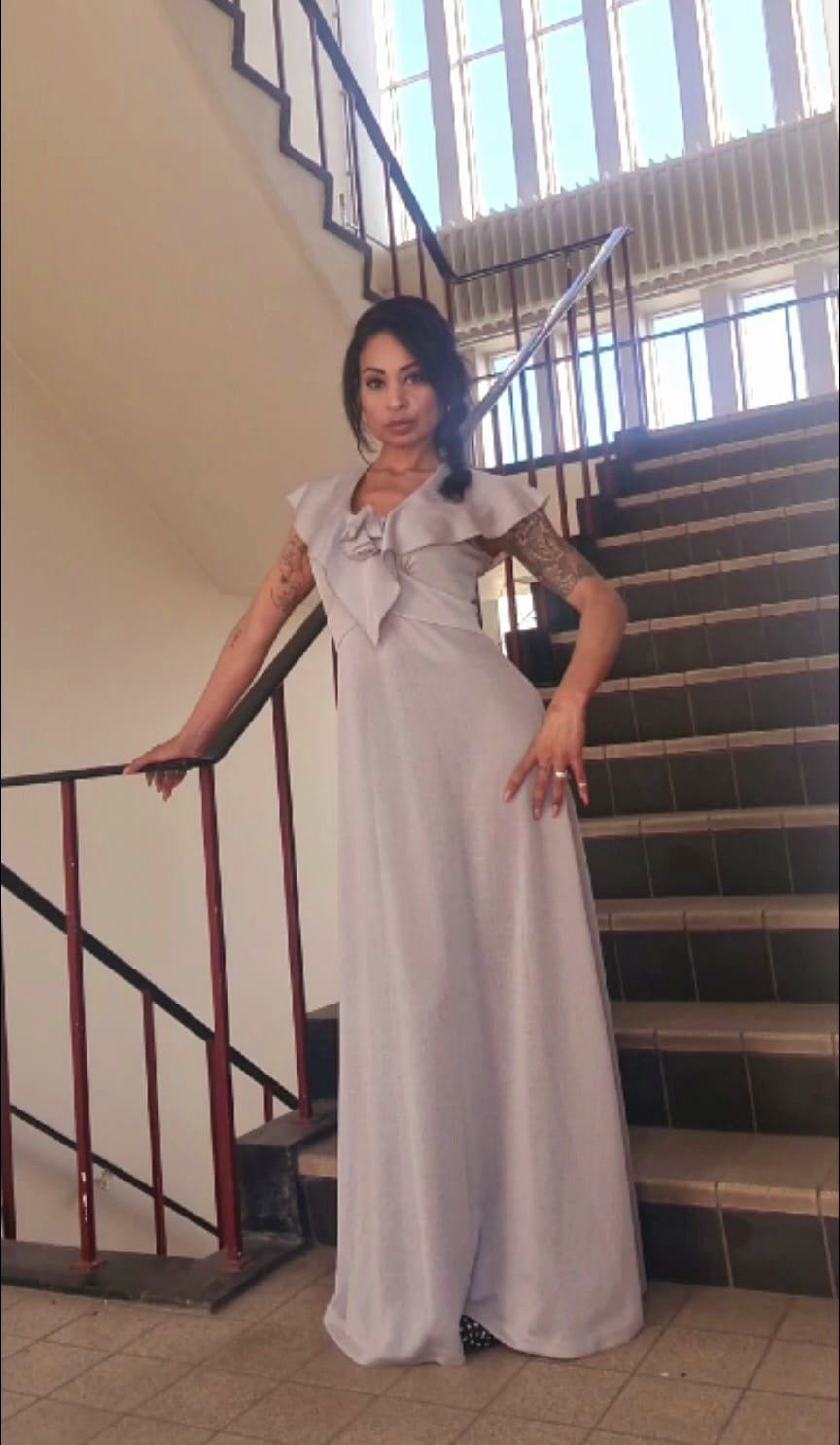 Vintage Justine by Davies & Field Maxi Dress