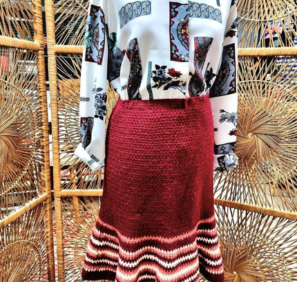Vintage Knitted Skirt - Yatva