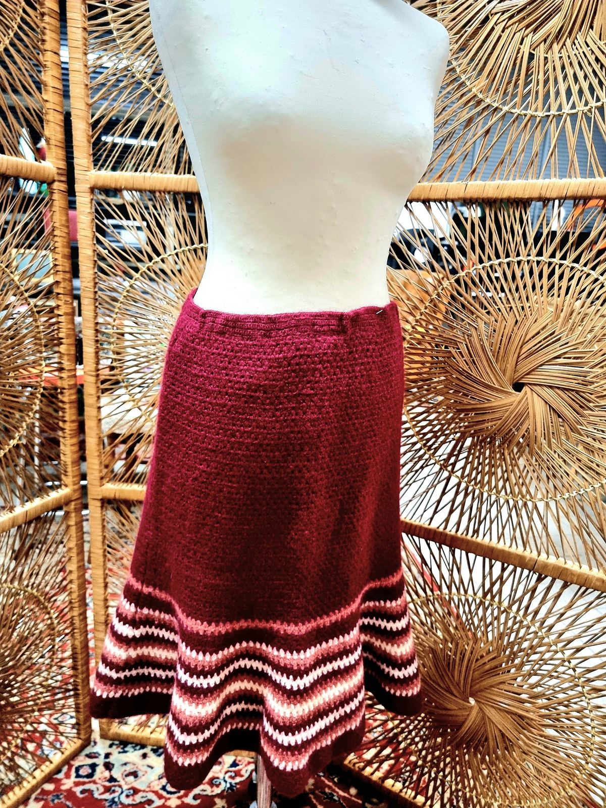 Vintage Knitted Skirt