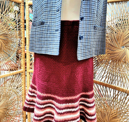 Vintage Knitted Skirt - Yatva