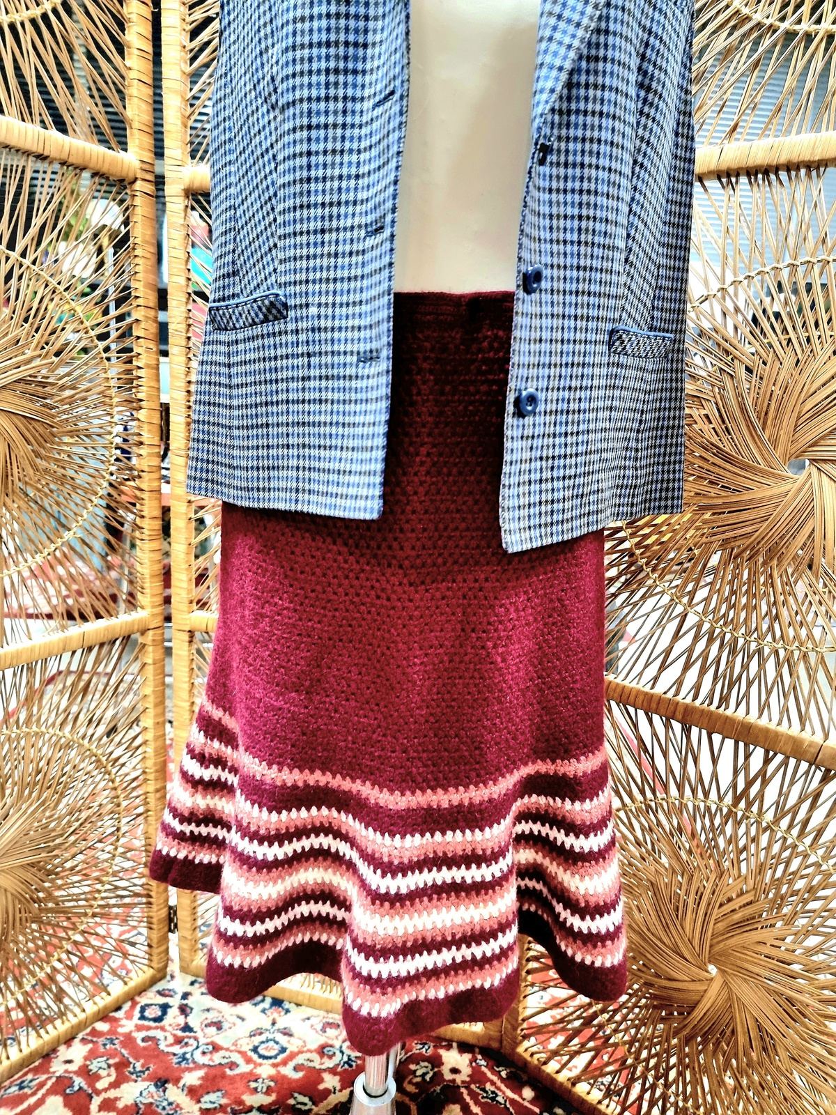 Vintage Knitted Skirt