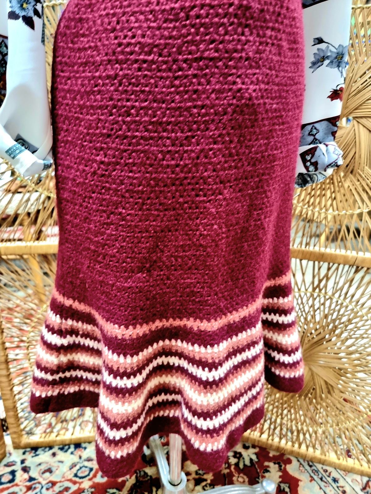 Vintage Knitted Skirt