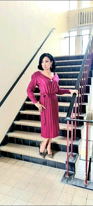 Vintage Knitwear Dress - Yatva