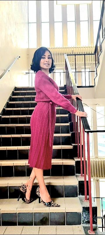 Vintage Knitwear Dress
