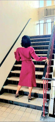 Vintage Knitwear Dress - Yatva