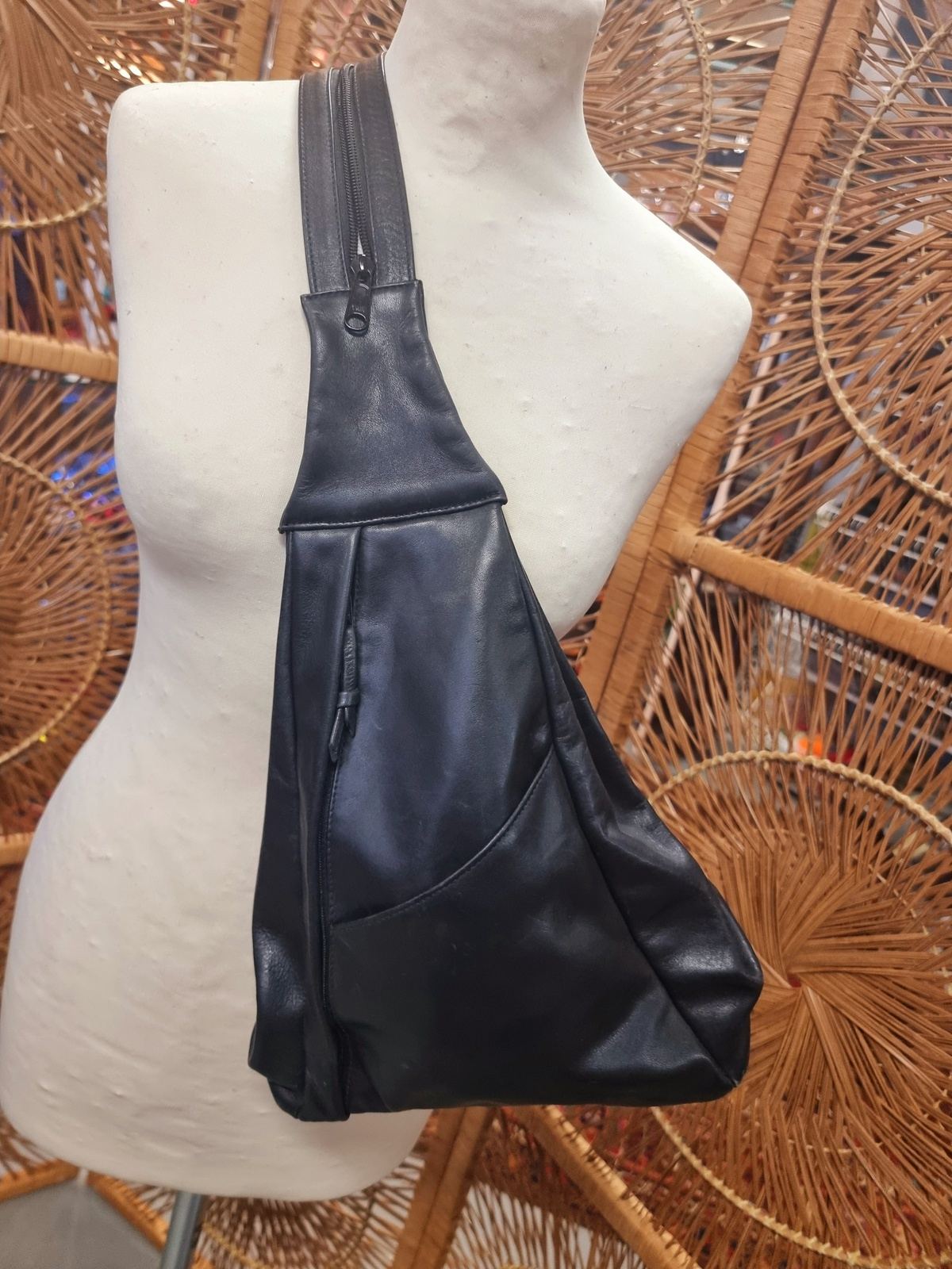 Vintage Leather Backpack