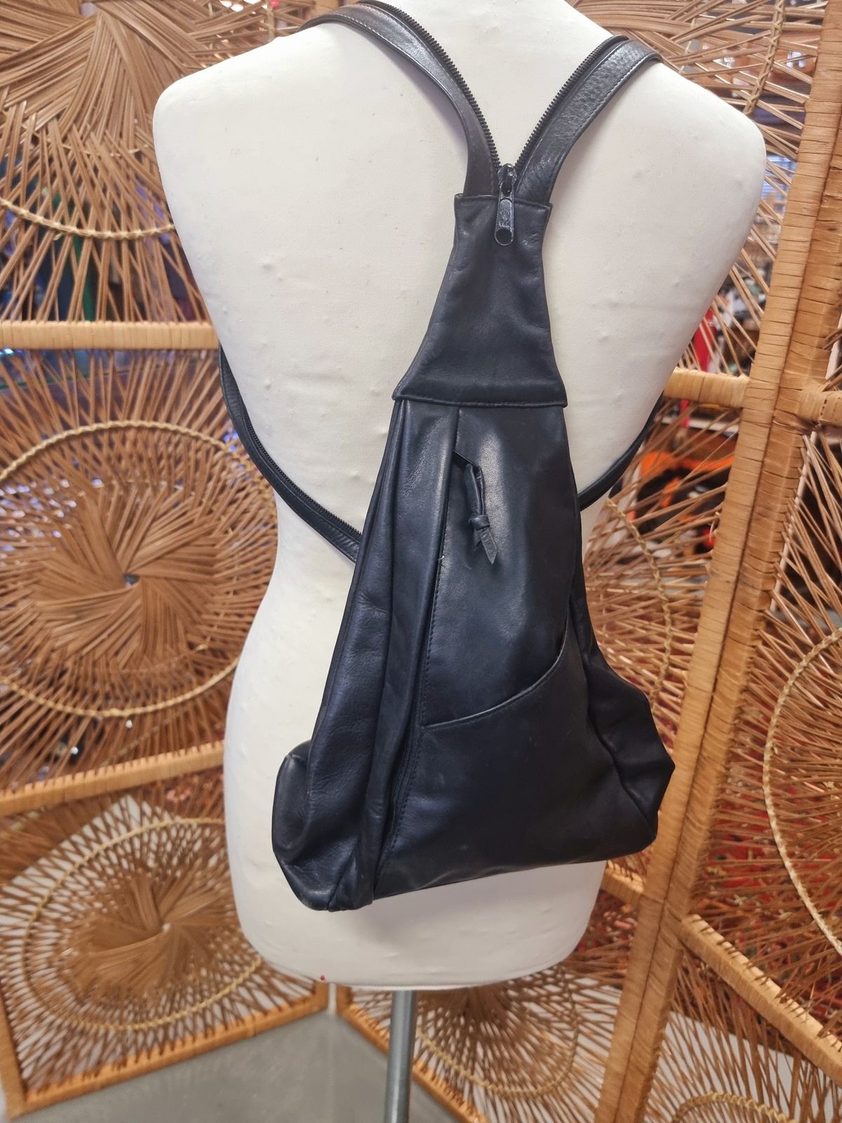 Vintage Leather Backpack