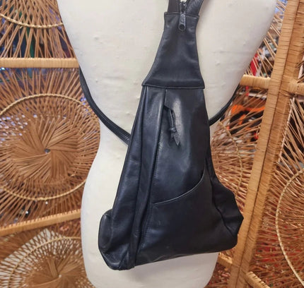 Vintage Leather Backpack - Yatva
