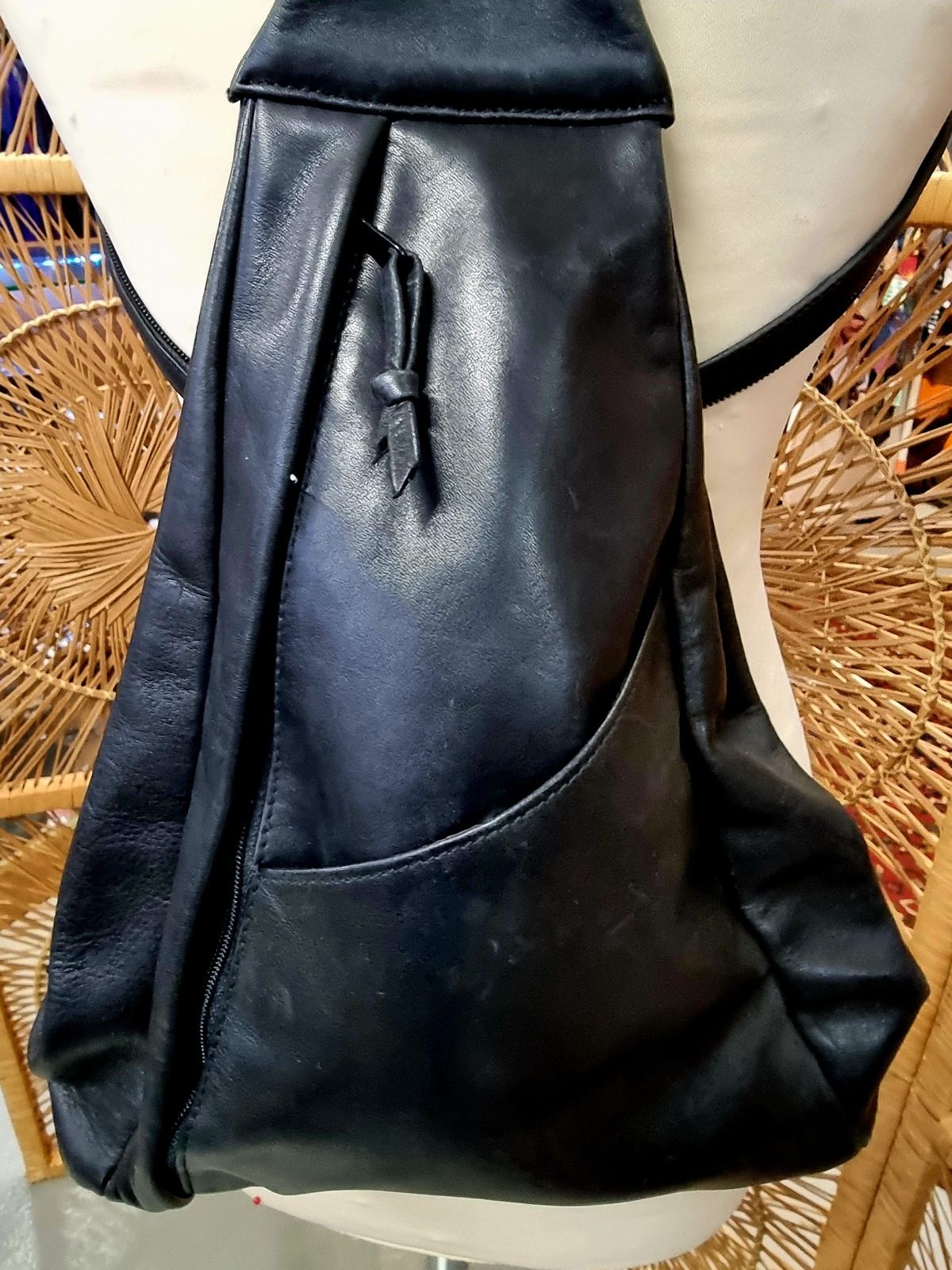 Vintage Leather Backpack