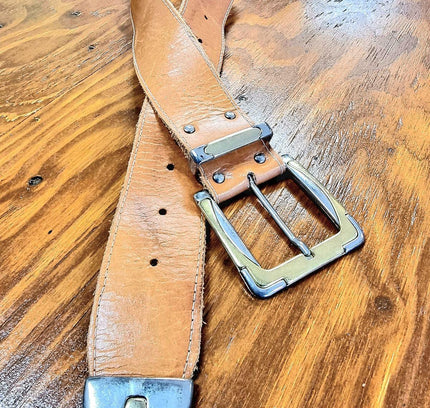Vintage Leather belt - Yatva