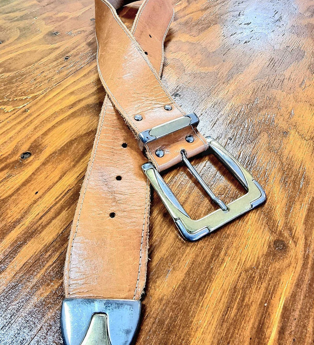 Vintage Leather belt - Yatva